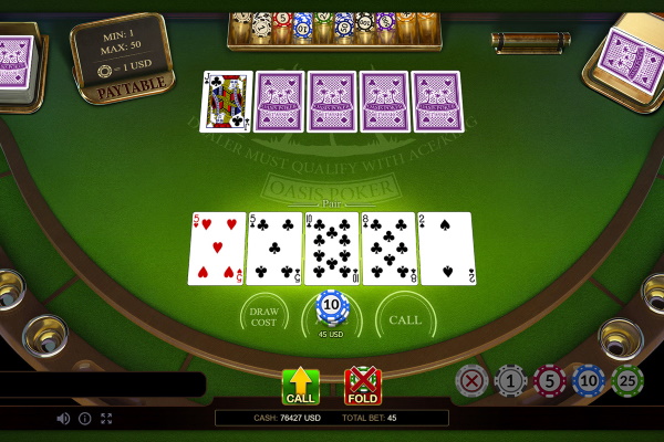 Бесплатный игровой автомат Oasis Poker Classic